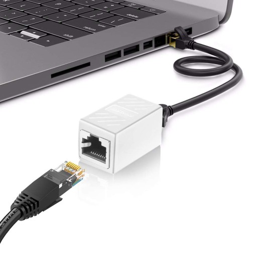 ROZŠÍRENÝ KONEKTOR SIEŤOVÝ KONEKTOR ADAPTÉR ETHERNET RJ45 LAN
