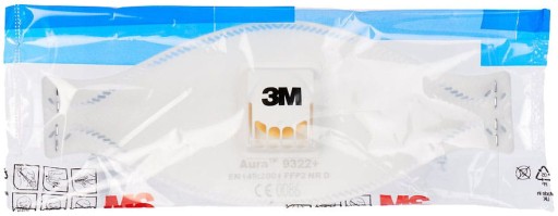 3M 9322 Protiprachová maska Aura P2 filtračná polomaska