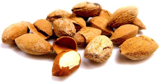 Pražené solené mandle v šupke 300g