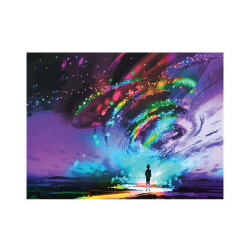 Diamantové vyšívanie Diamant 30x40cm Aurora DPX03235