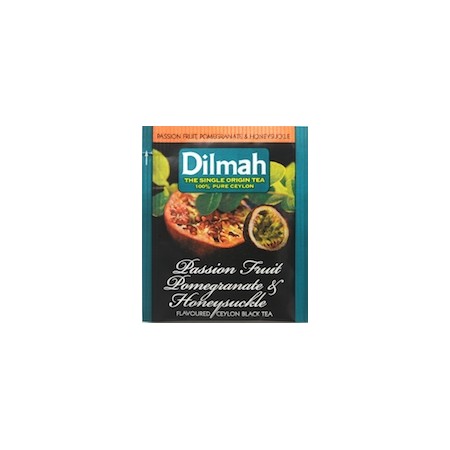 Čaj Dilmah s marakujou, granátovým jablkom a medovkou, 25 vrecúšok