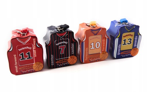 BASKETBALOVÉ PRASIATKO S visiacim zámkom RÔZNE FARBY