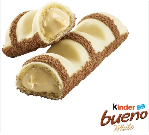 Kinder Bueno White oblátky 1ks x 39g biela tyčinka Ferrero pre deti