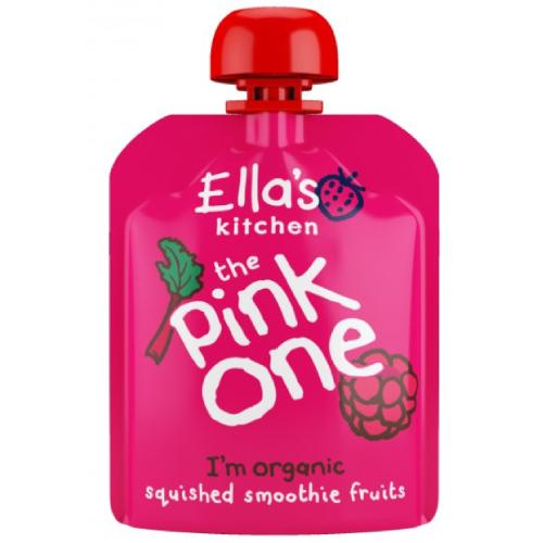 Ella's Kitchen BIO PINK ONE Ovocné smoothie s rebarborou, 90g