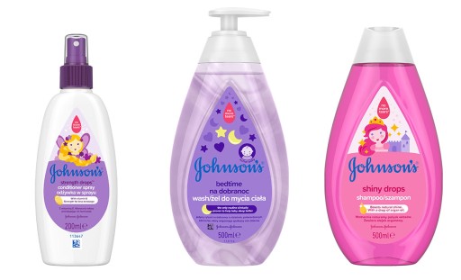 JOHNSON'S Strength Drops šampón pre deti s vitamínom E 500ml