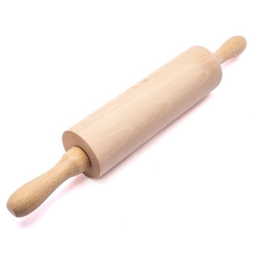 VEĽKÝ DREVENÝ OTOČNÝ VALEC 38CM