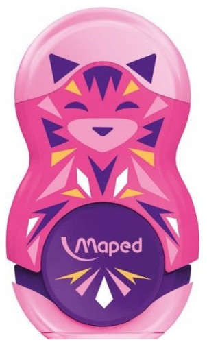 Maped Sharpener s gumou Mini Cute Loopy otvor na displej