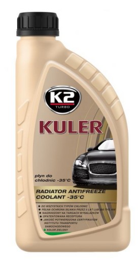 KVAPALINA RADIÁTORA K2 KULER ZELENÁ 1 LITER