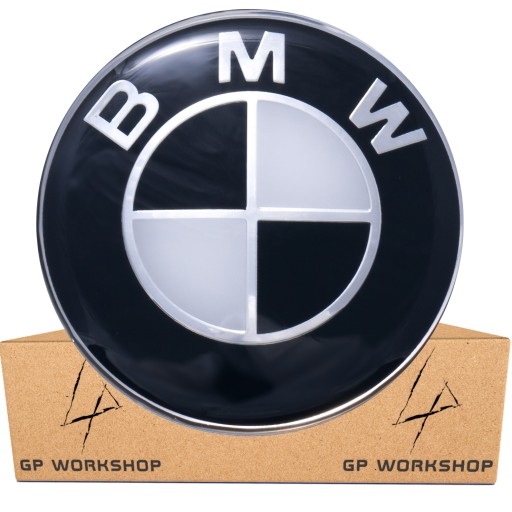 BMW ZNAK VOLANTU 45mm ODZNAK LOGO NÁLEPKY