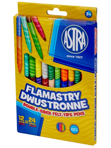 Astra OBOJSTRANNÉ VÝLETY 12 kusov = 24 farieb