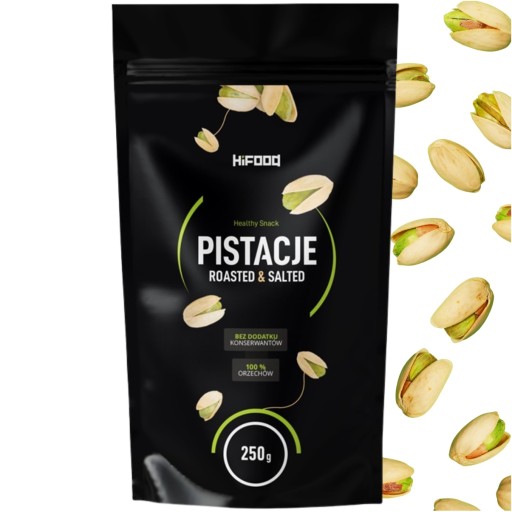 Pistácie solené pražené 250g PREMIUM USA HiFOOD