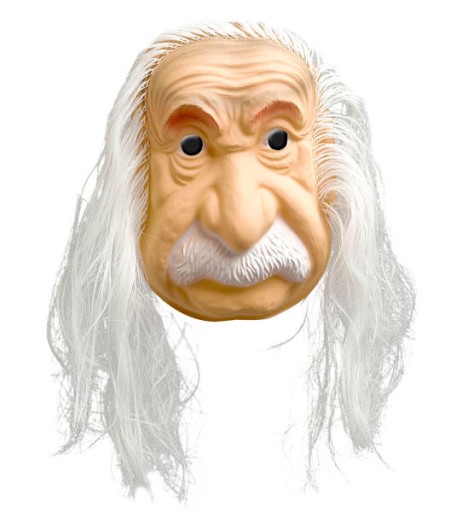 ALBERT EINSTEIN MASKA GENIUS MYSLITEĽ VEDEC