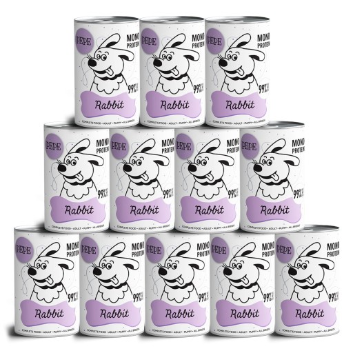 Prepravka PEPE Mono Protein králik 400g