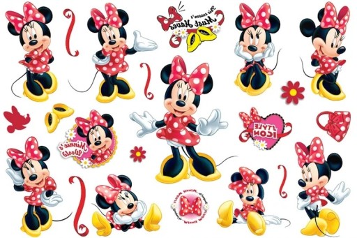 TETOVANIE PRE DETI MINNIE MOUSE NARODENINY CG357