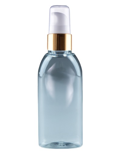 50ml fľaša s pumpičkou, PET, 20/410, Transparent