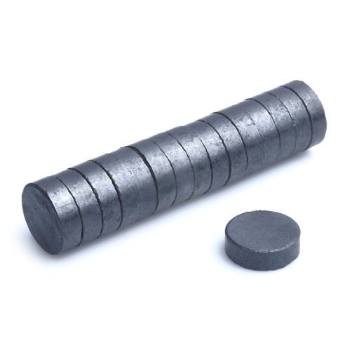 Cylindrický feritový magnet MW 10x3 F30, sada 100 kusov