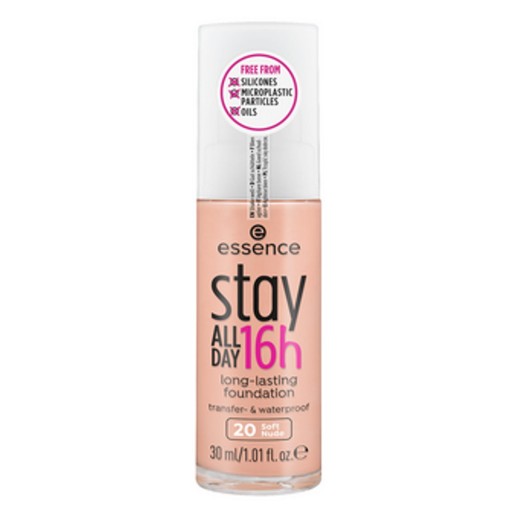essence Stay All Day 16h Foundation 20 Soft Nude