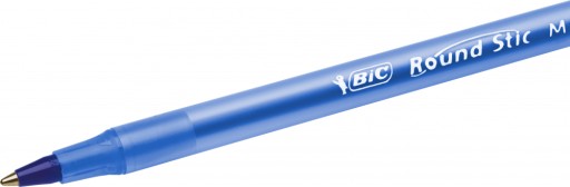 KANCELÁRSKE PERO BIC ROUND STIC BLUE 1 ks
