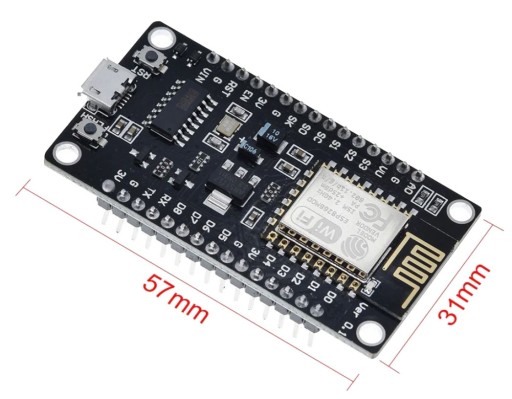 253 ESP8266 NodeMCU v3 WiFi 2,4 GHz CH340 Arduino