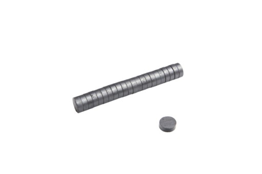 Cylindrický feritový magnet MW 12x4 F30 50 ks.