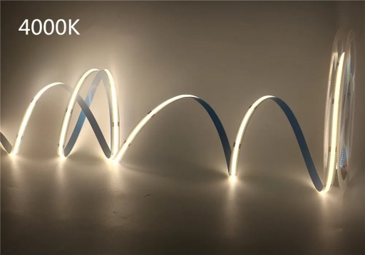 COB LED pás 12V 10W 900 Lumenov/m 320Led/m IP20 NEUTRÁLNA BIELA