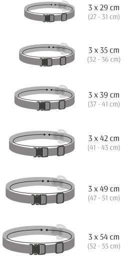 DINGO REFLEXNÝ PÁS PRE PSA Č.1 28-31 CM