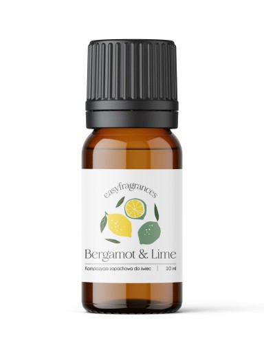 Bergamot Limetková vôňa na mydlo a sviečky 10ml