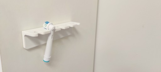Držiak na zubnú kefku Oral B, závesný, 5-dielna montáž