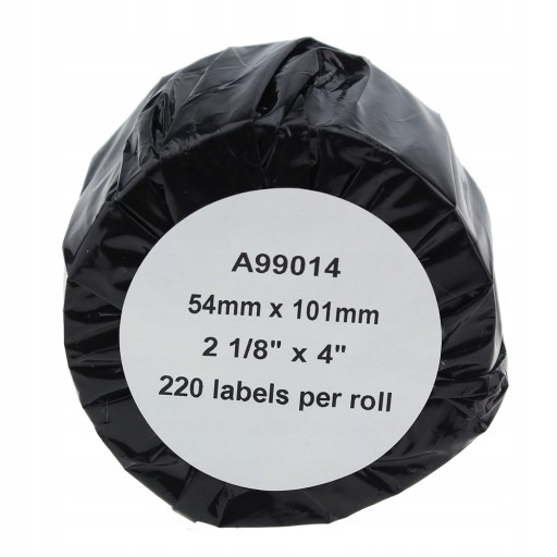 ŠTÍTKY NÁLEPKY pre DYMO 99014 54x101mm 220 kusov PTMB