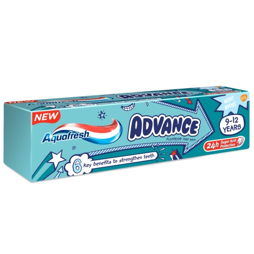 Pasta Aquafresh Advance pre deti 9-12 rokov 75ml