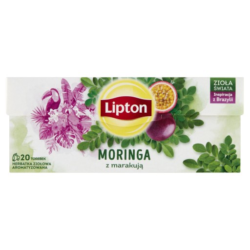 Lipton set bylinkový čaj s príchuťou Moringa s marakujou 3x20 vrecúšok