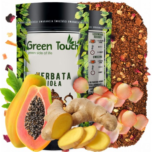 ROOIBOS čaj mandarínka zázvor pomaranč 50g