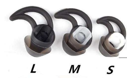 NÁUŠNÍKY NÁŠOBKY PRE BOSE QC30 QC20 IE2 IE3