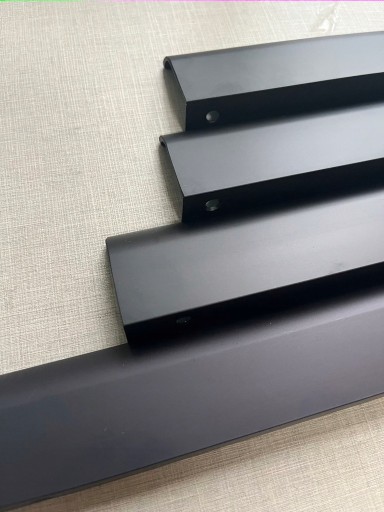 LOFT hranová rukoväť UA-A02 MATTE BLACK 96/120mm
