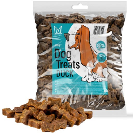 MÄSOVÉ TRENÉRKY Psia ZMLUVA MERSJO KAČICA 85% MÄSO 500g