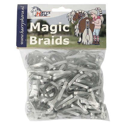 Gumičky do striebornej hrivy HARRY'S MAGIC