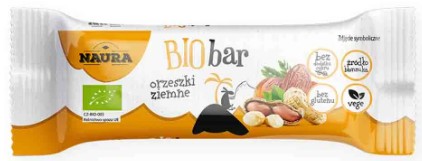 Bio Naura arašidová tyčinka 35 g