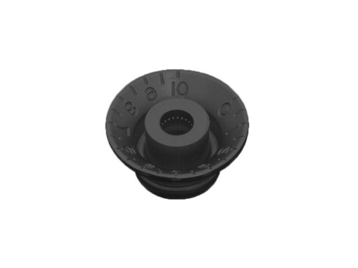 Násuvný gombík, palcový HOSCO SKB-160I (BK)