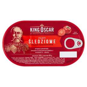 KRÁĽOVSKÉ FILETKY SLEĎA OSCAR V RAJČINOVEJ OMÁČKE 160G