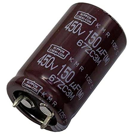 KONDENZÁTOR 150UF 450V ELEKTROLYTICKÝ Ø25x32mm 10% NAPÁJACÍ NIPPON