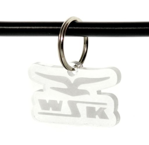 Prívesok na kľúče WSK 125 175 s gravírovaním