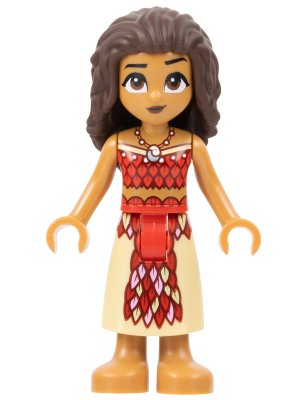 Mini bábika LEGO FIGURE Disney - Moana Vaiana dp171