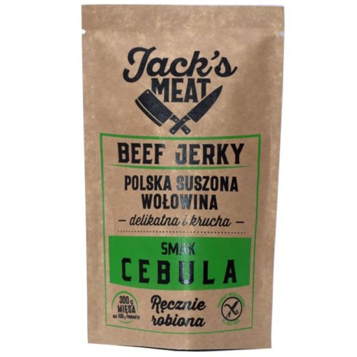 Jack's Meat sušené hovädzie mäso s cibuľovou príchuťou 30 g
