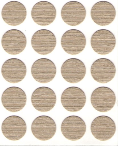 Čiapka samolepiaca dub 13mm 20ks 40041