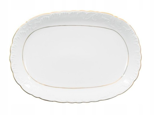 3604 Podšálka 12,5 cm GOLD LINE ROCOCO PORCELÁN ĆMIELÓW na espresso