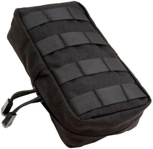MOLLE puzdro, vojenské puzdro, čierne, na taktický opasok