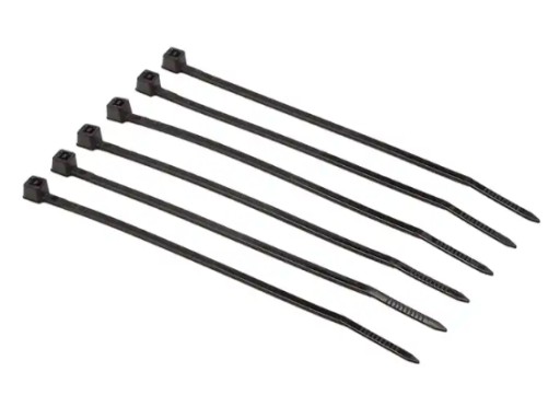 SVORKY VIAZAČ KABEL 3,6x300mm ČIERNA VIAZAčka 100ks