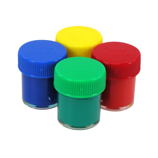 Plagátové farby 12 farieb 20ml Kidea