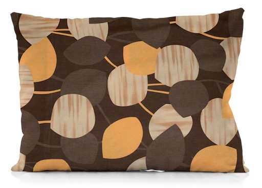Obliečka na vankúš 50x60 Satin Bavlna - Hnedá