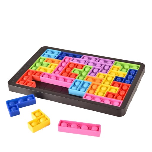 HRAČKA TETRIS POP IT BUBLINY 3V1